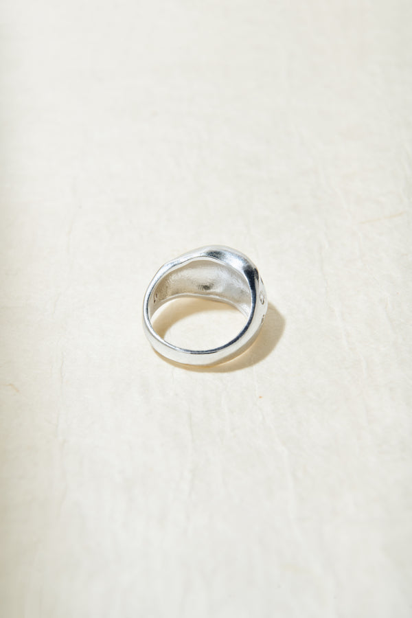 THE NINA RING IN SILVER