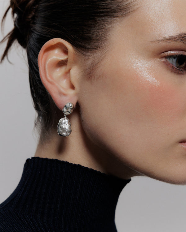 THE ULLA EARRINGS IN SILVER