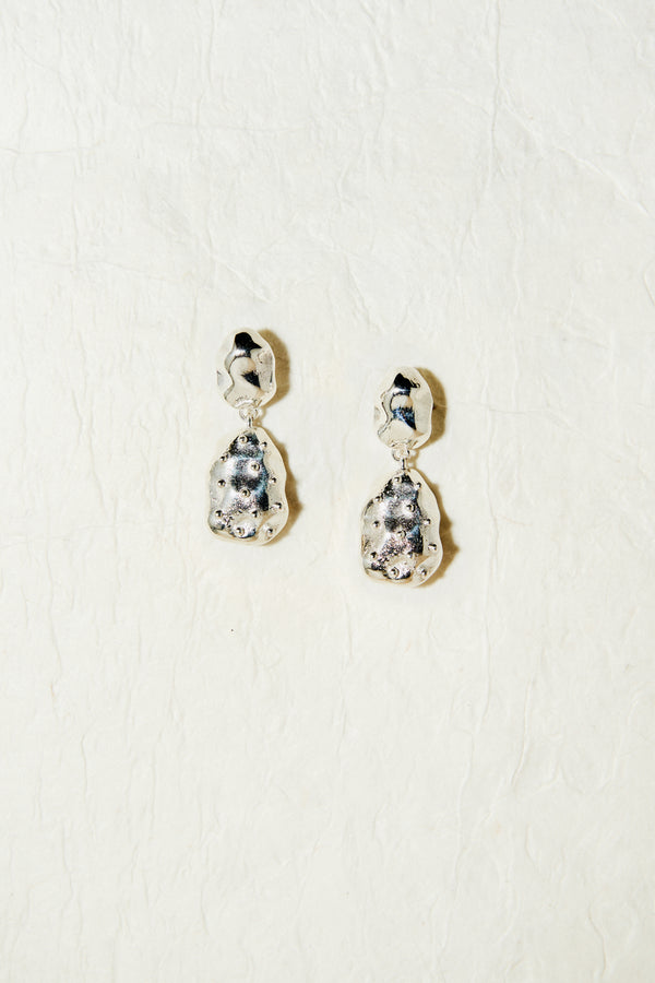 THE ULLA EARRINGS IN SILVER