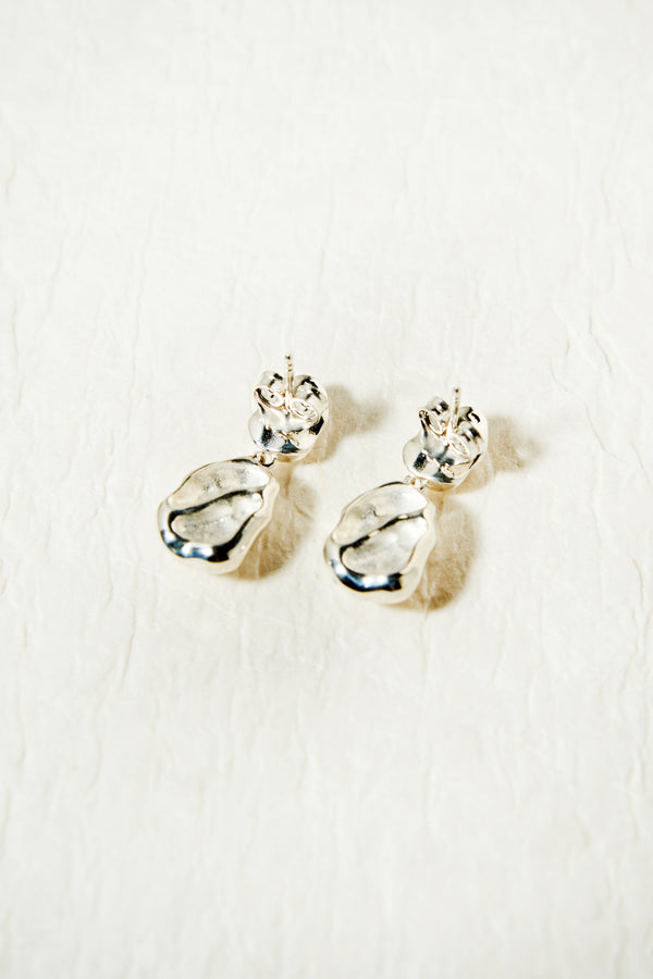 THE ULLA EARRINGS IN SILVER