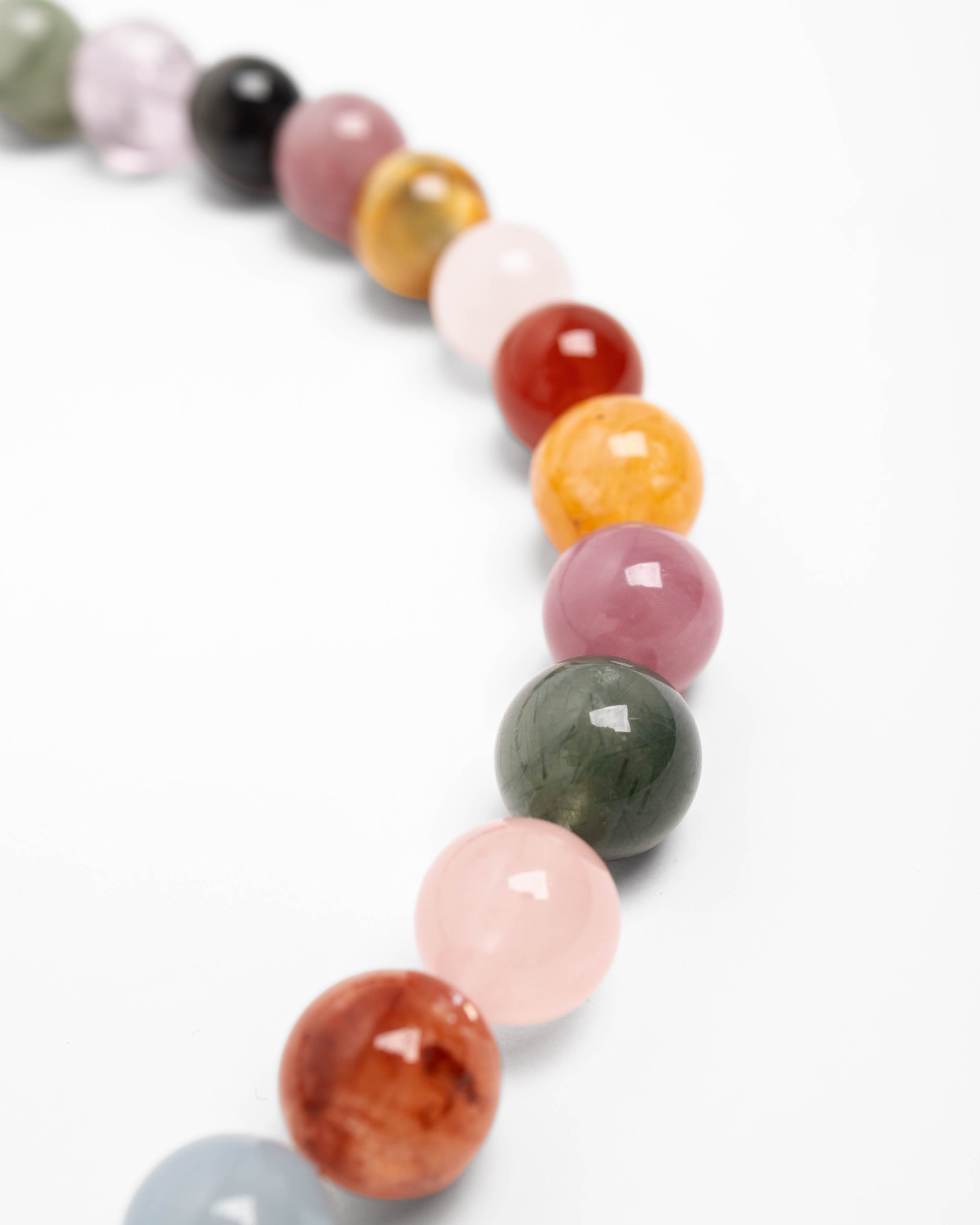 Multi Color Beaded Necklace