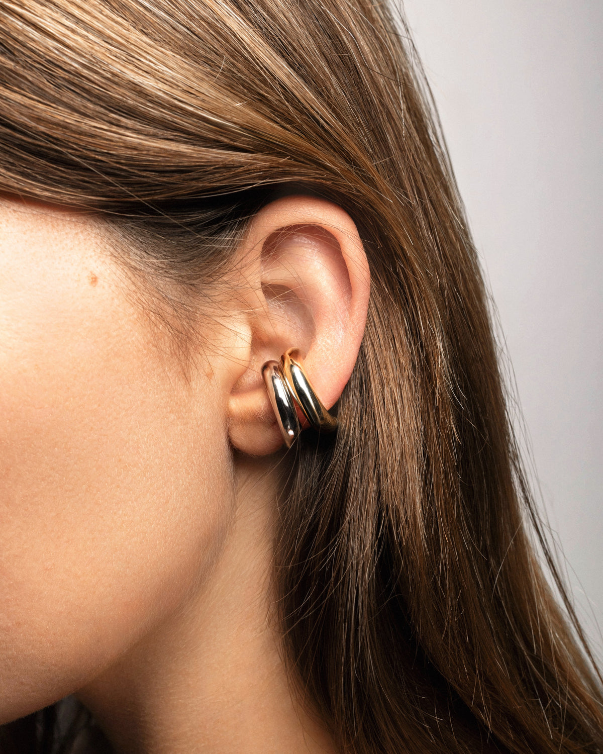 Two-Tone Ear Cuff Set