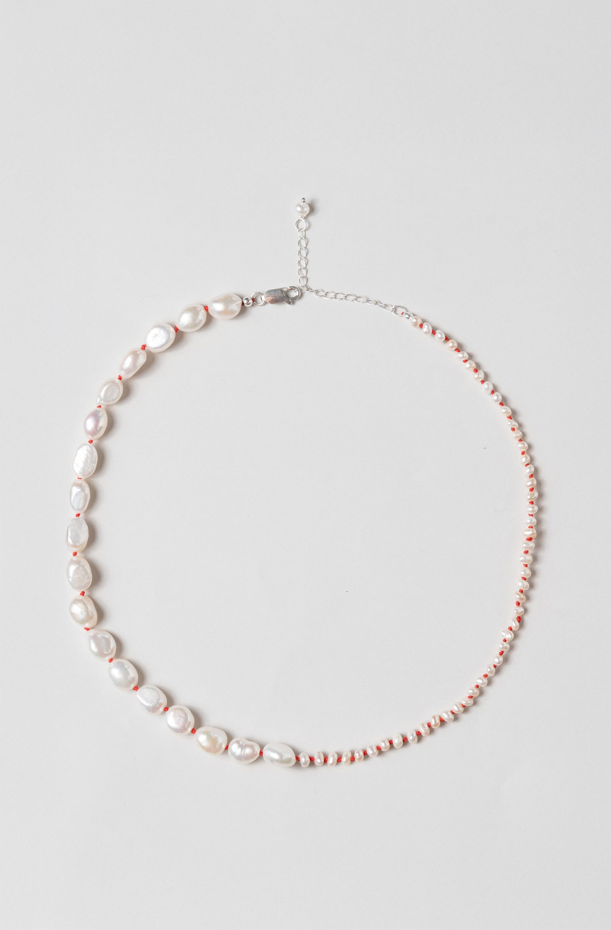 THE MIRA NECKLACE - RED CORD