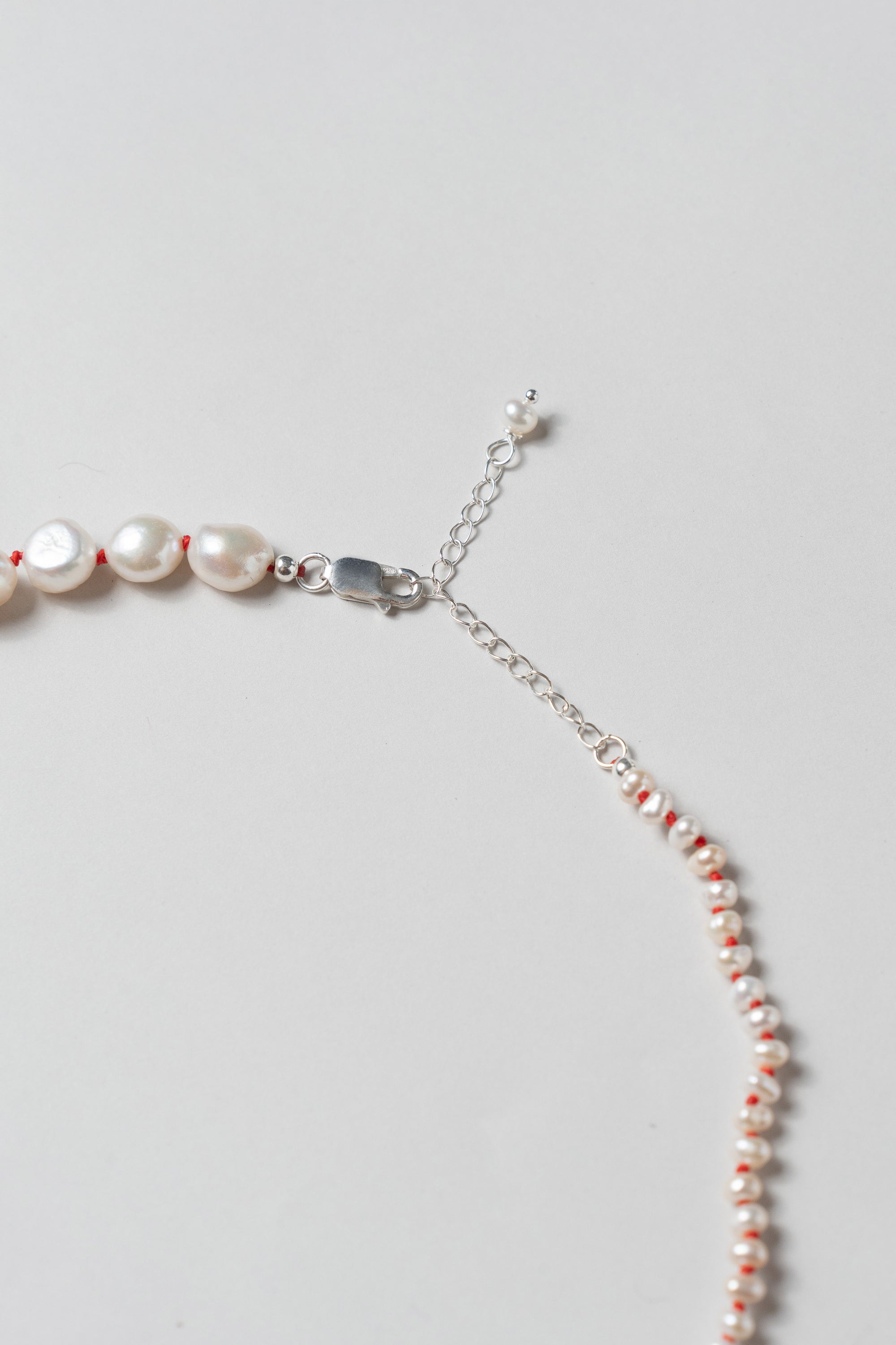 THE MIRA NECKLACE - RED CORD