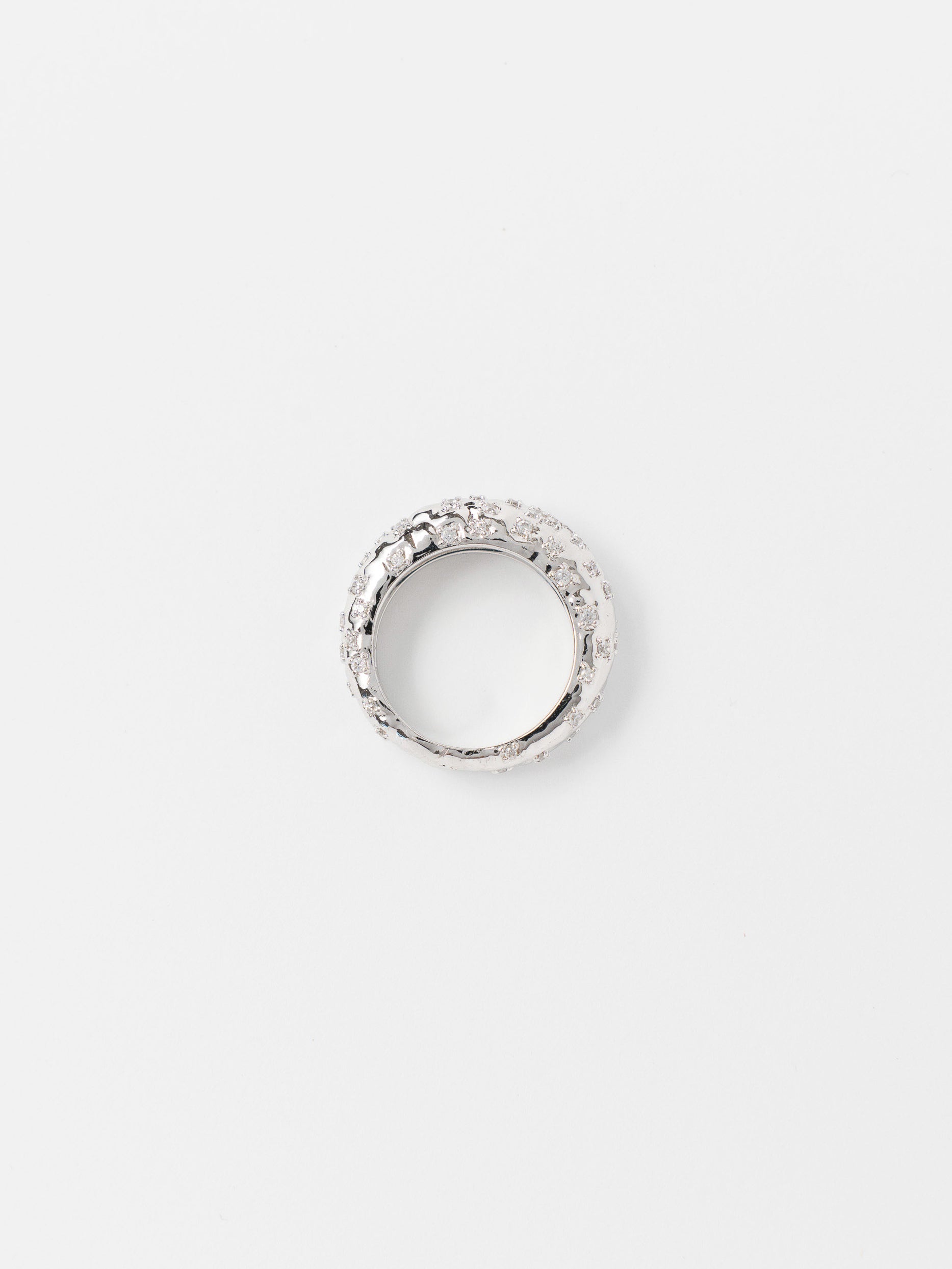Lila Crystal Ring