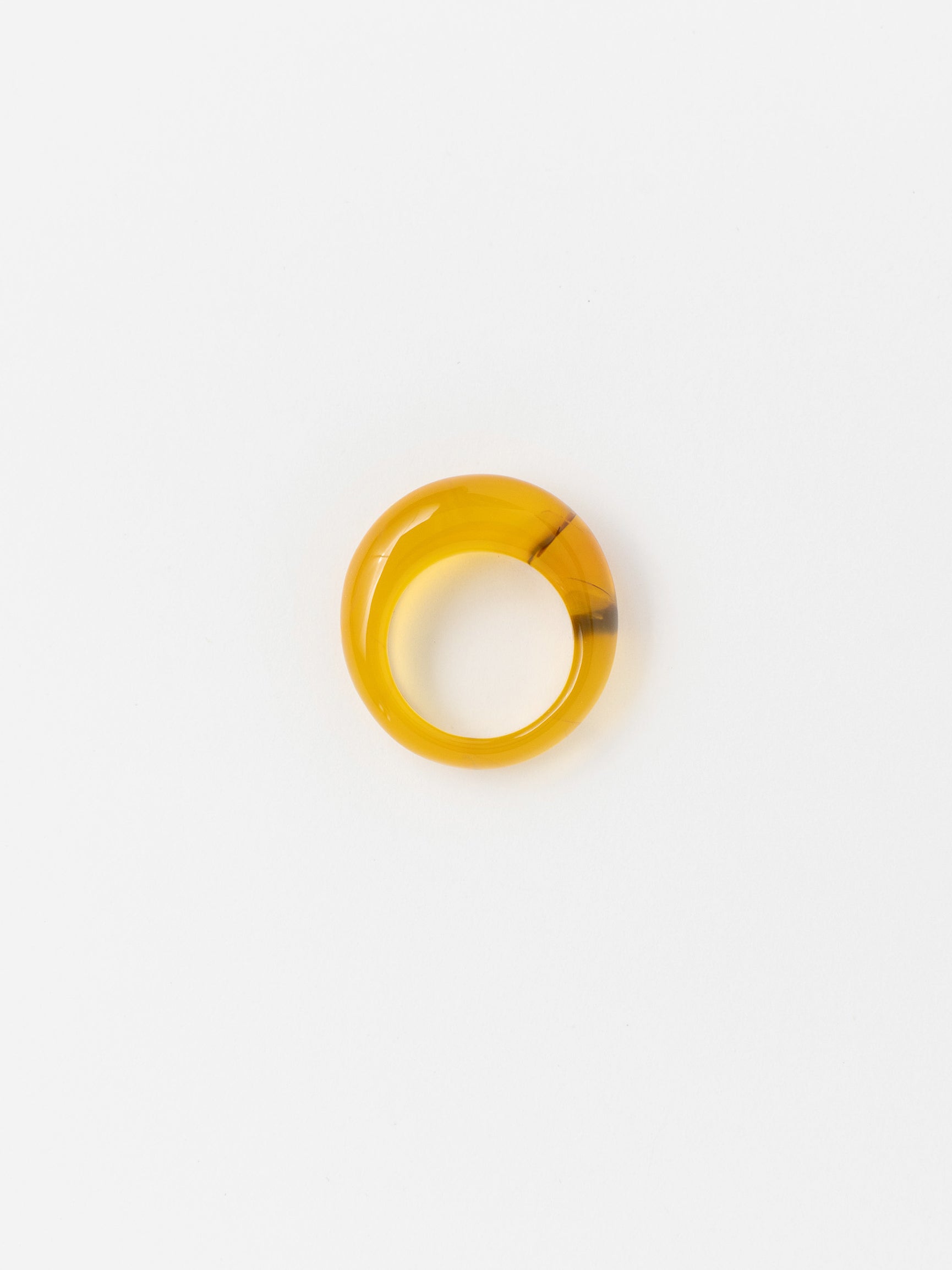 Golden Jadeite Ring
