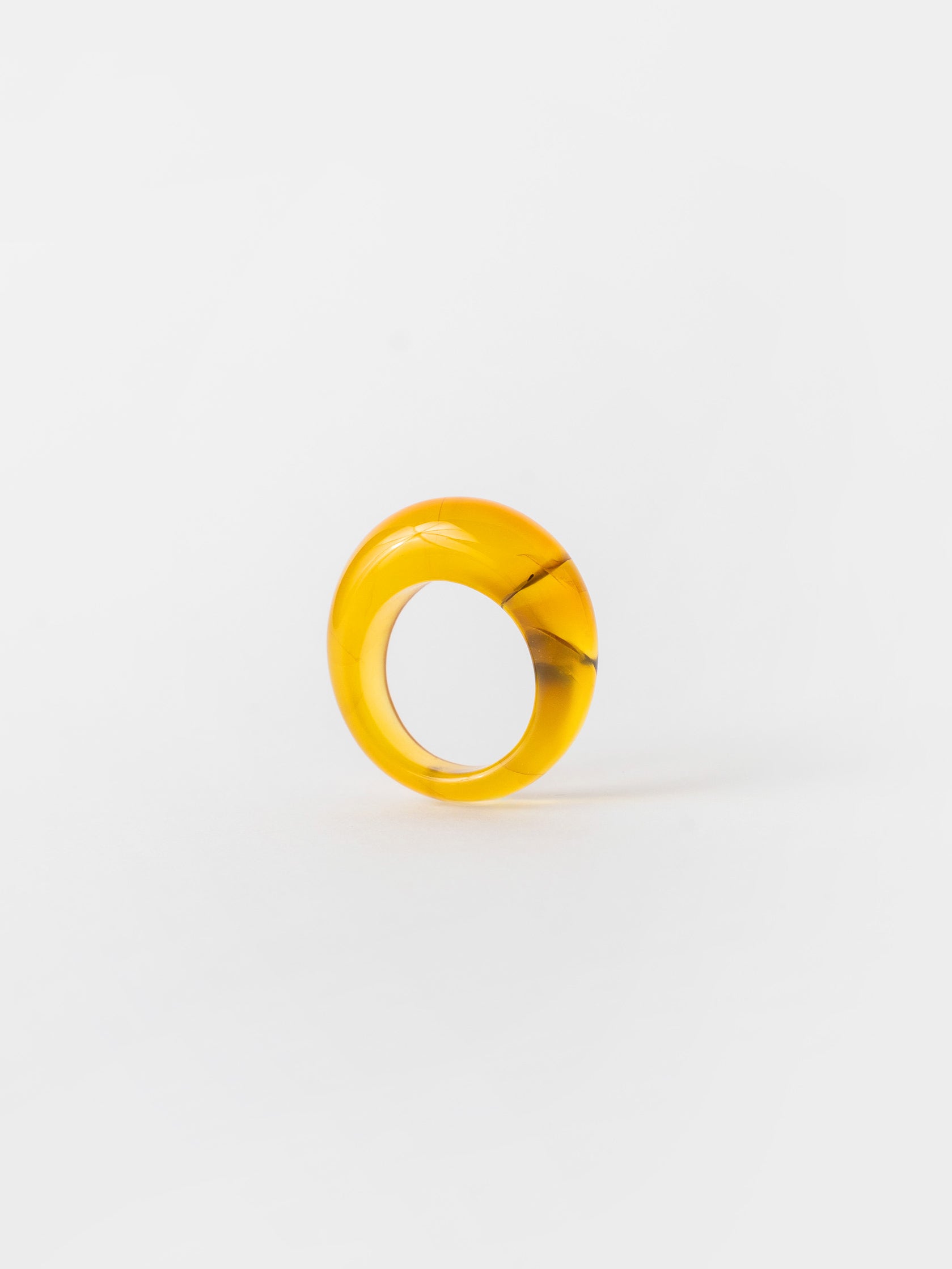 Golden Jadeite Ring