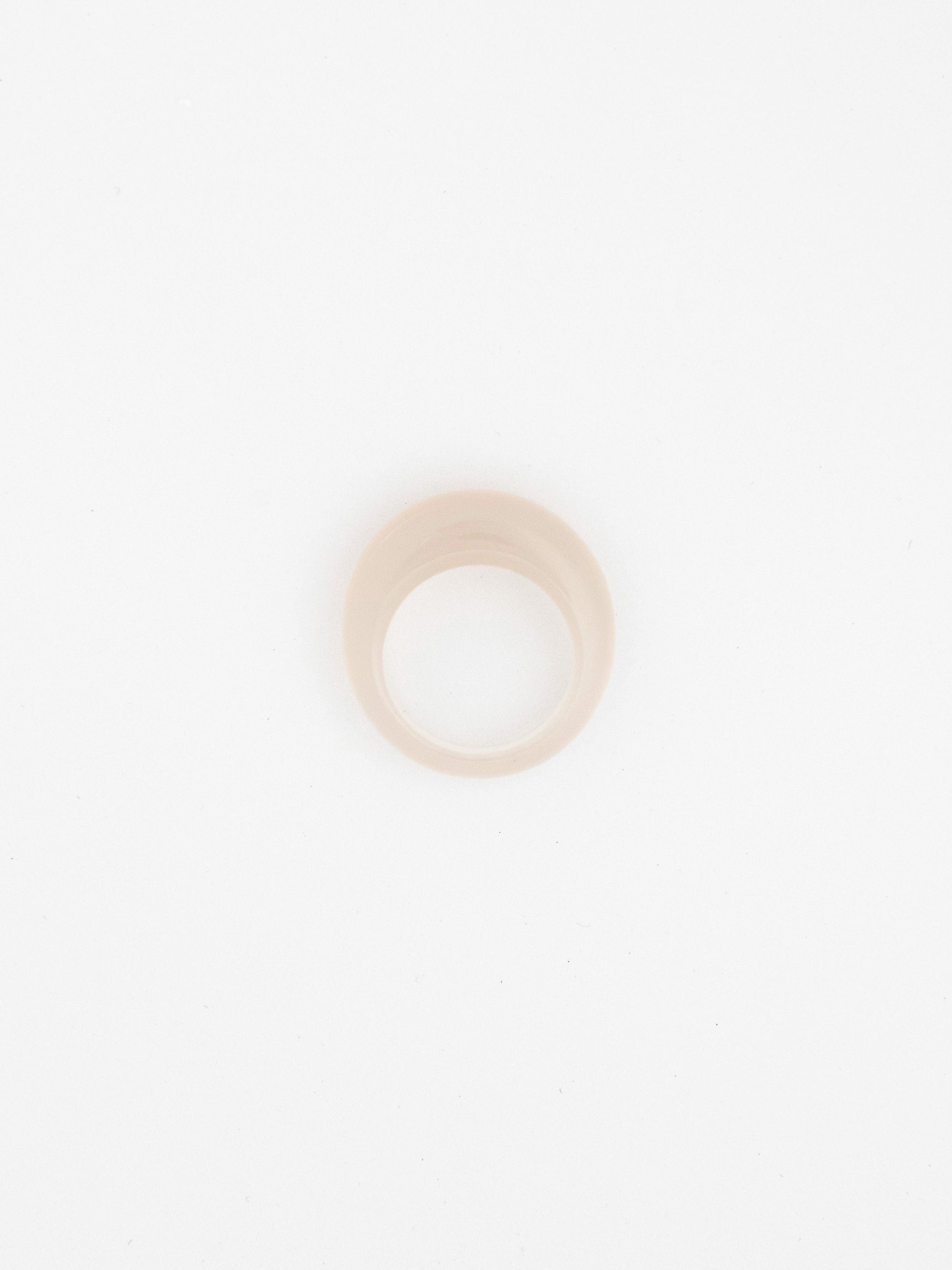 Milky Jadeite Ring