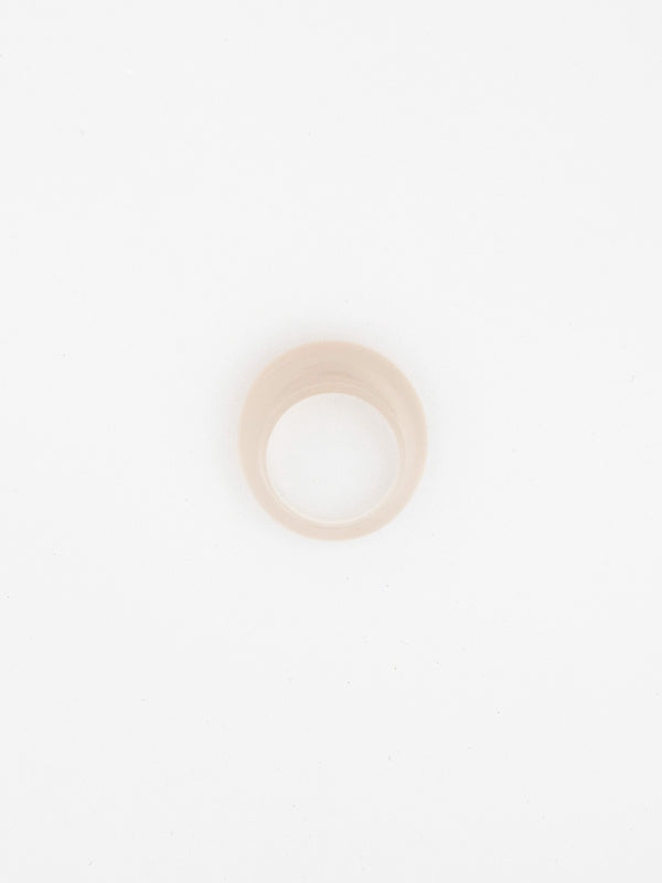 Milky Jadeite Ring