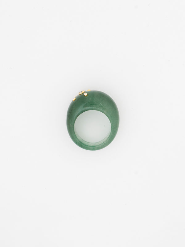 Kaia Green Ring