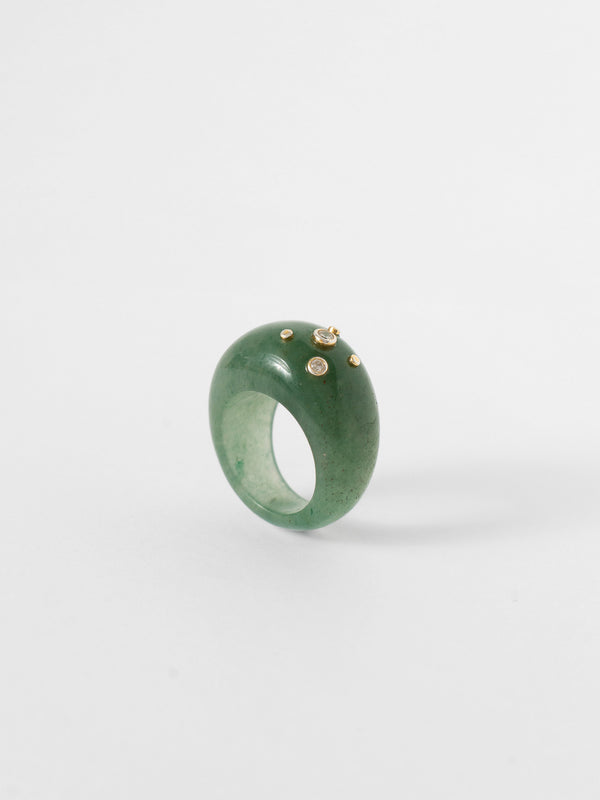 Kaia Green Ring