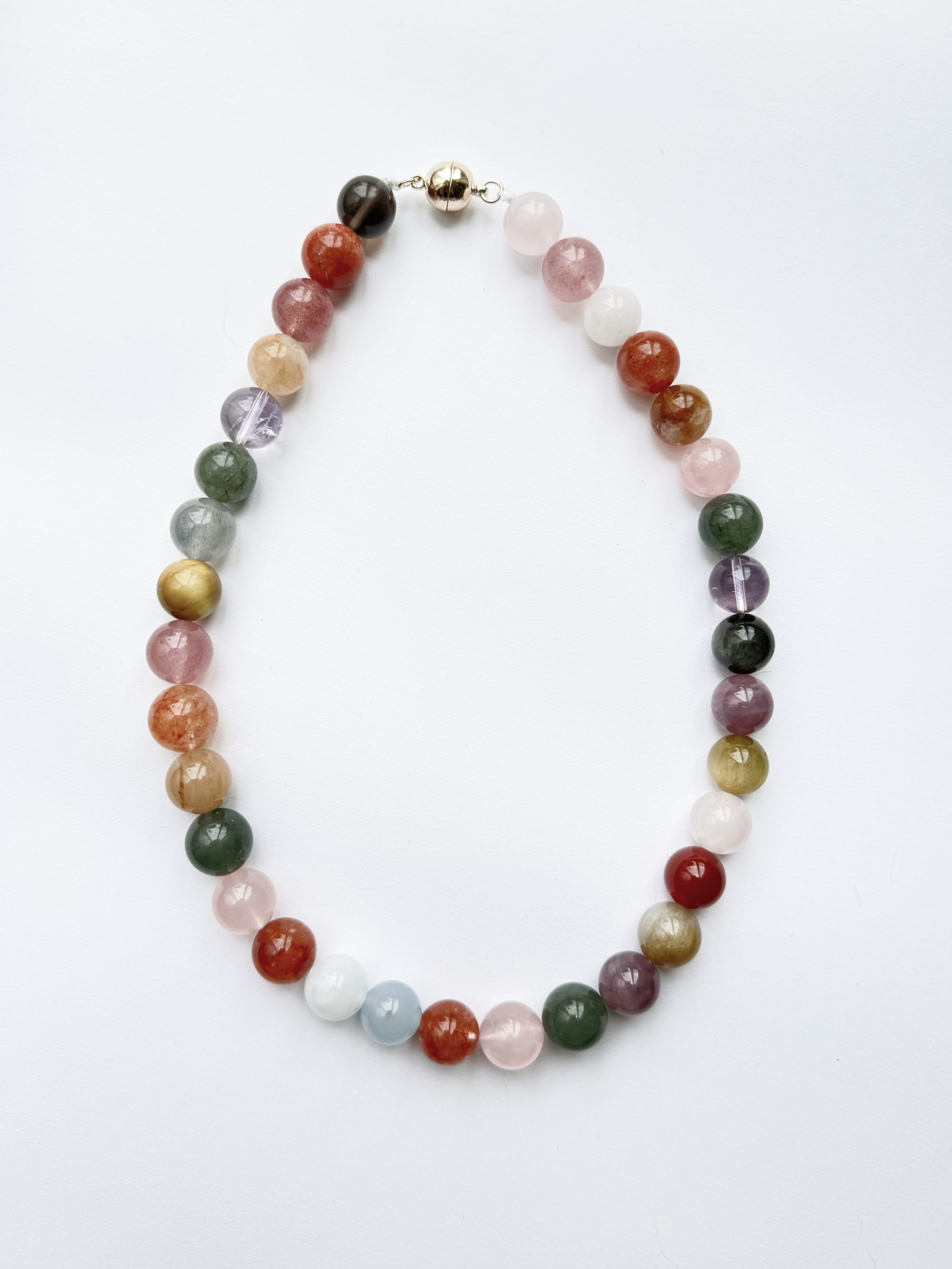Multi Color Beaded Necklace