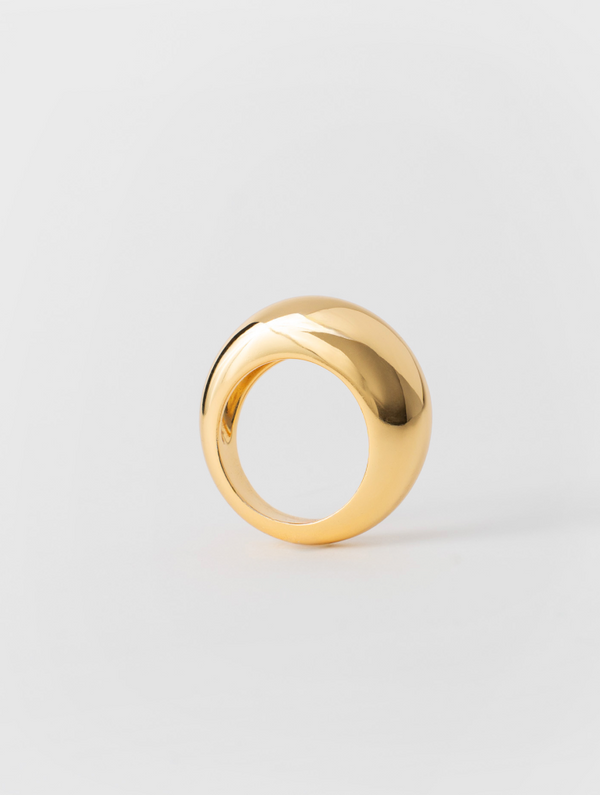 Big Donut Ring Gold