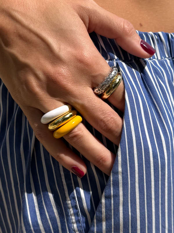 Lotta Ring White