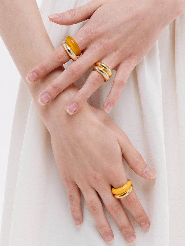 Set No.1 - Saffron Yellow