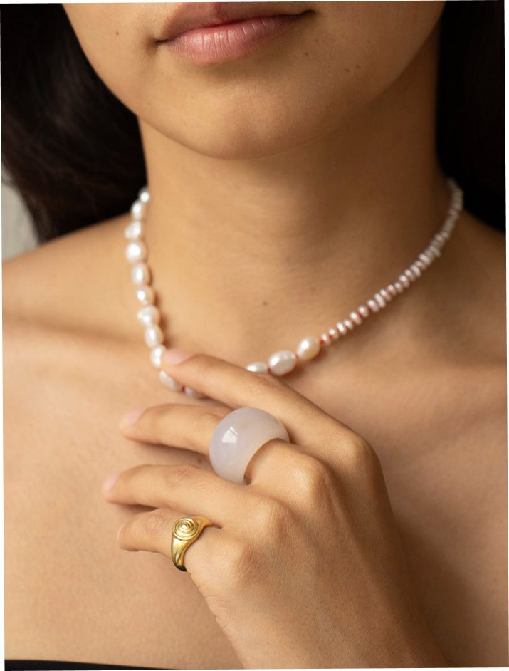 Lola Ring White