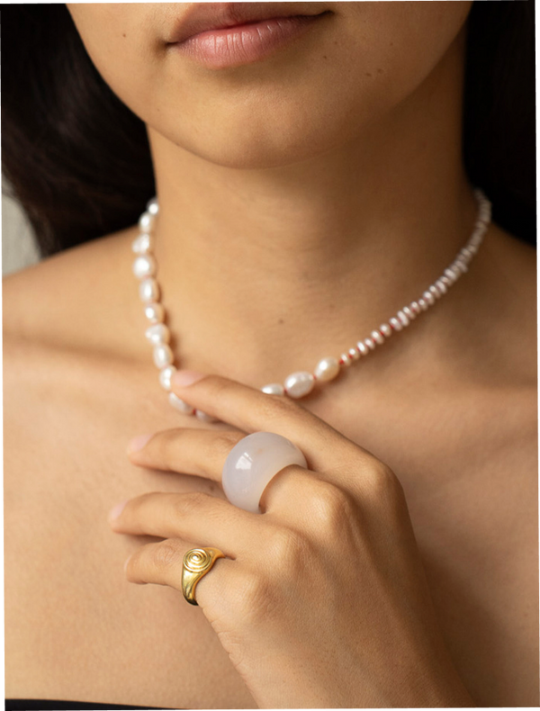 Lola Ring White