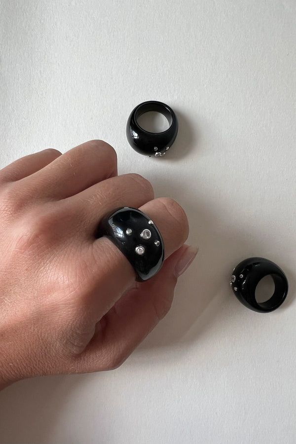 THE KAIA RING ONYX